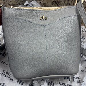 Cypress Side Bag in Nimbus, Portland Leather